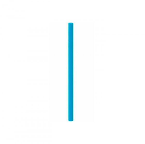 Canudo Papel Liso Azul Royal (20Un) - Cromus