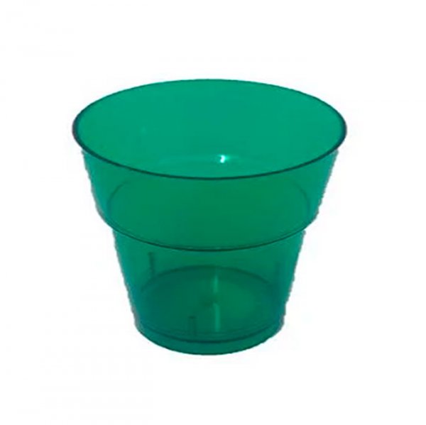 Copo Mini Verde Escuro 10Ml (C/20Un) - Clean Wave