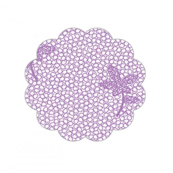 Fundo Decorado N°7 Cor Listras Lilas (100Un) - Packpel