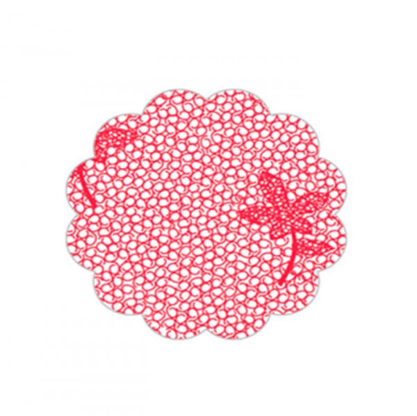 Fundo Decorado N°7 Vermelho (100Un) - Packpel