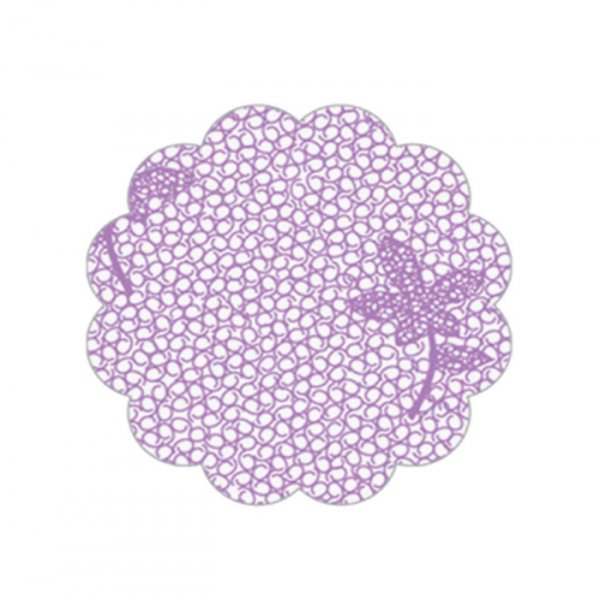 Fundo Rendado N°7 Lilas (100Un) - Flip