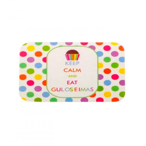 Kit Tampa Mini Marmita Guloseimas Keep Calm (12Un) - Duster