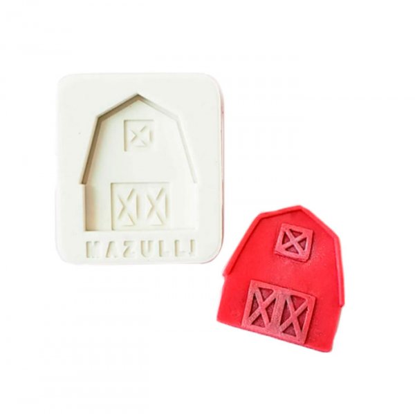 Molde De Silicone Celeiro (7Cm) 2477 - Mazulli