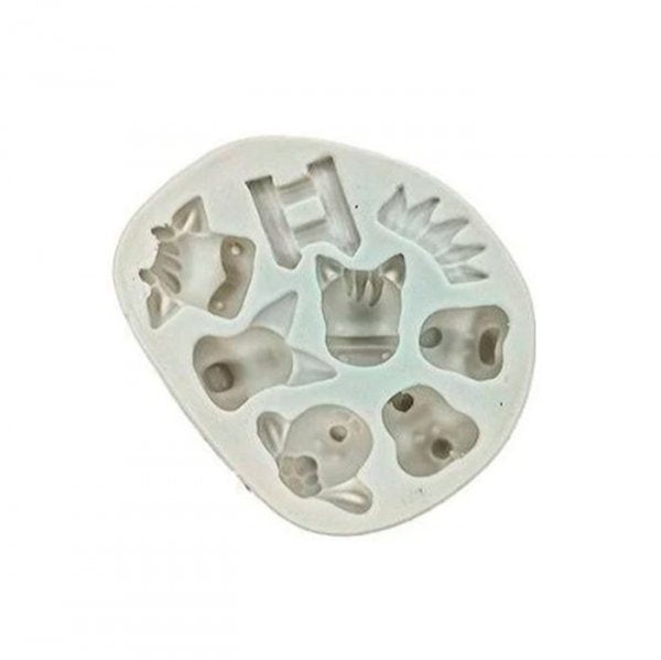 Molde De Silicone Fazendinha Animais 2483 - Mazulli