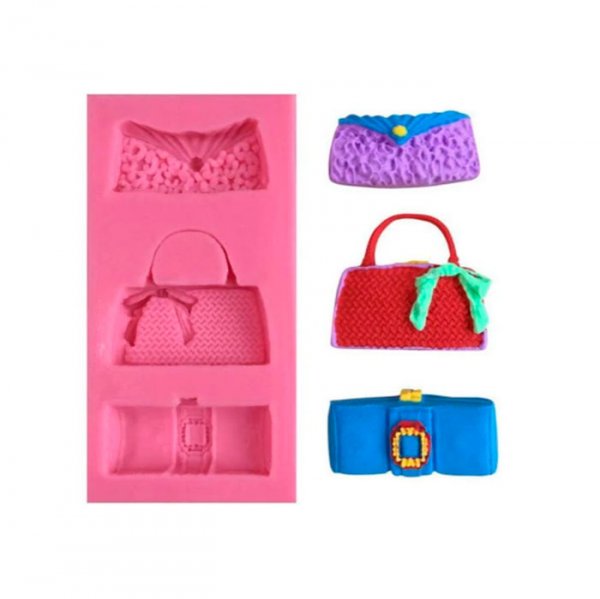 Molde De Silicone Bolsas Confeitaria S325 - Molds Planet