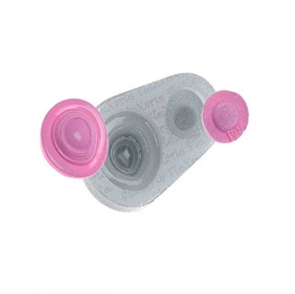 Molde Em Silicone Dupla De Chapeu - Flexarte