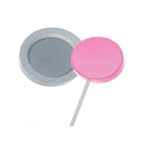 Molde Em Silicone Pirulito Redondo - Flexarte