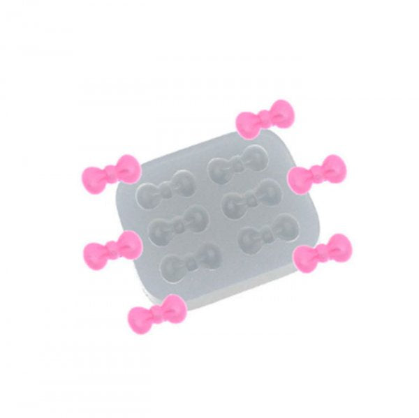 Molde Em Silicone Sexteto Laço Lusaka - Flexarte