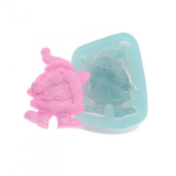 Molde Em Silicone Papai Noel Pere - Flexarte