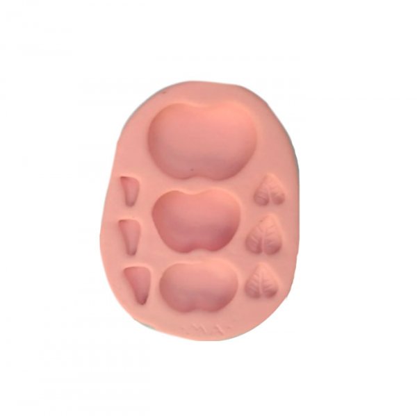 Molde Em Silicone Kit Maça - Marcela Arteira