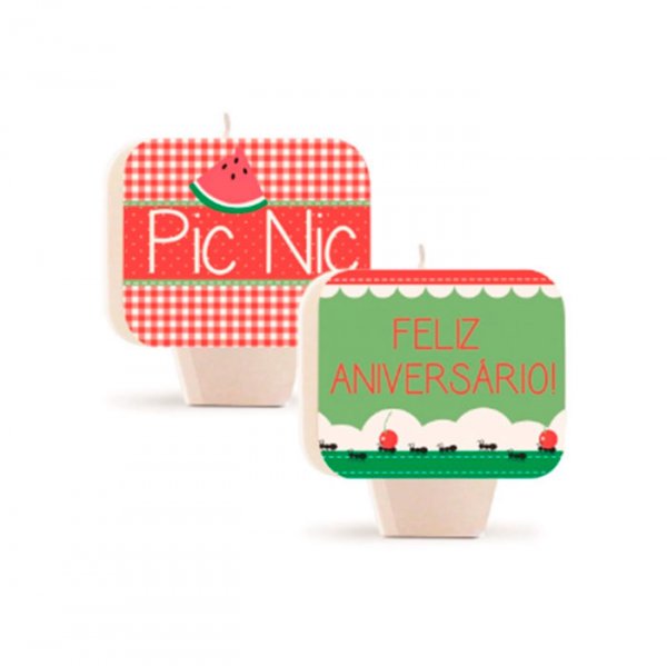 Vela Plana Dupla Face Picnic - Cromus