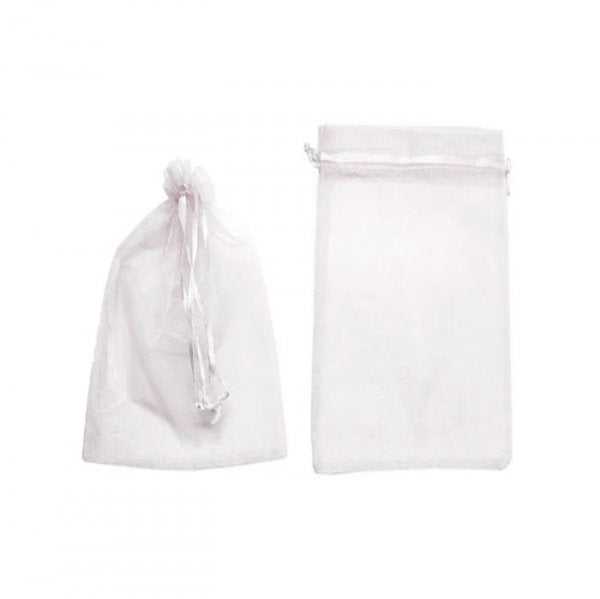 Saco Organza 15X18 Branco (10Un) - Packpel