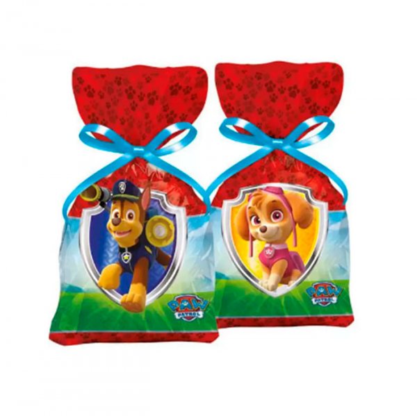 Saco Plastico Patrulha Canina R527 (8Un) - Regina