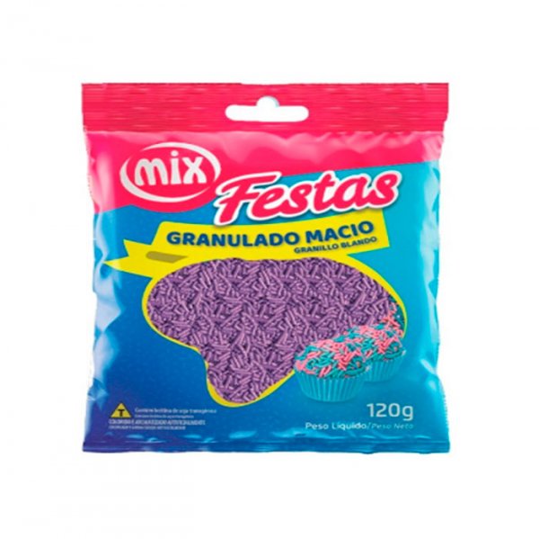 Granulado Macio Roxo 120Gr - Mix