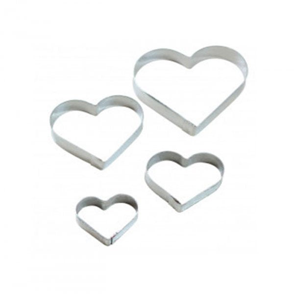 Cortador Kit Corações (4Un) - Celebrate