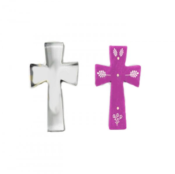 Cortador Cruz Simples (4.5Cm) - Kafstar