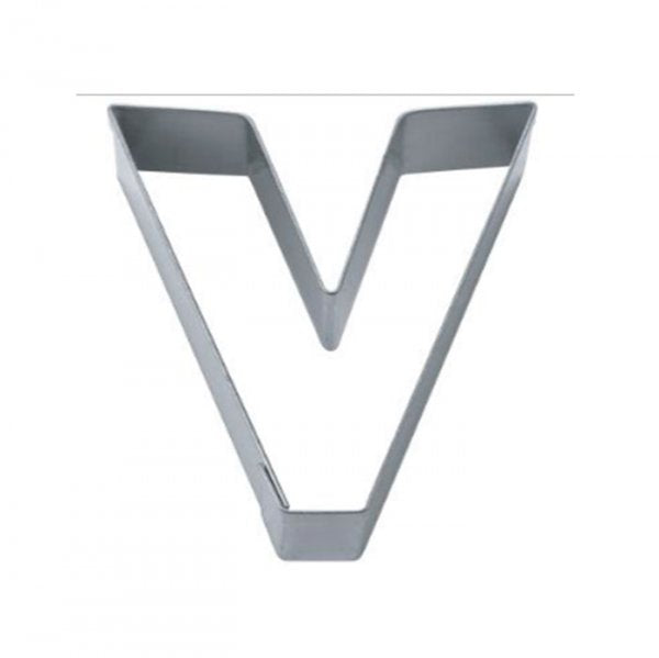 Cortador Letra V (3Cm) - Kafstar