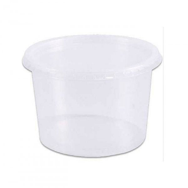 Pote Redondo C/Tampa 500Ml (24Un) - Prafesta