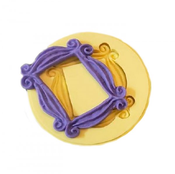 Molde De Silicone Moldura Friends (2045) - Mazulli