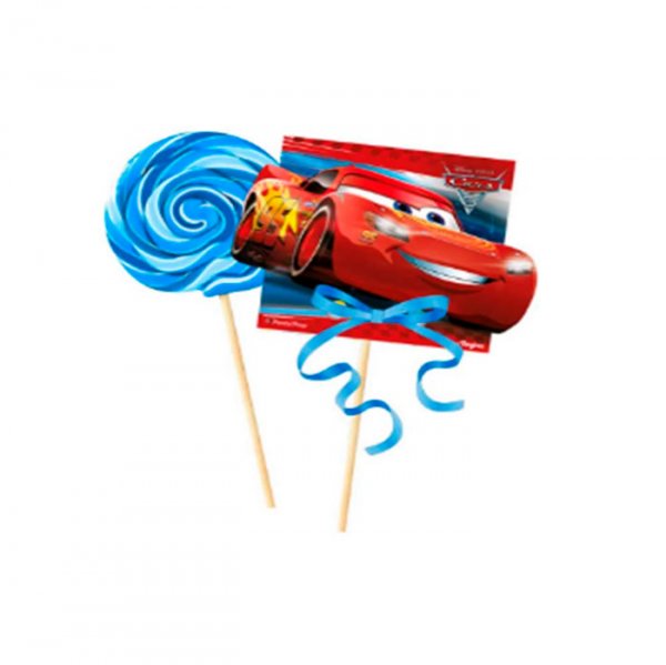 Enfeite Pirulito Cars 3 (298) 8Un - Regina