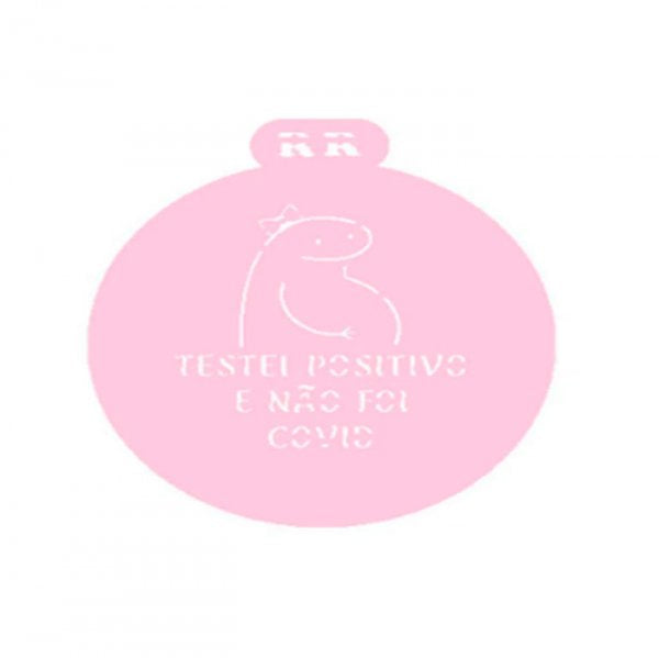 Estencil Flork 13 ( Testei Positivo) - R.R. Oliveira