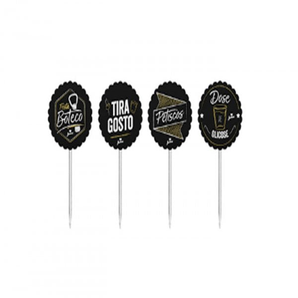 Topper Doces Boteco (10Un) - Vivarte