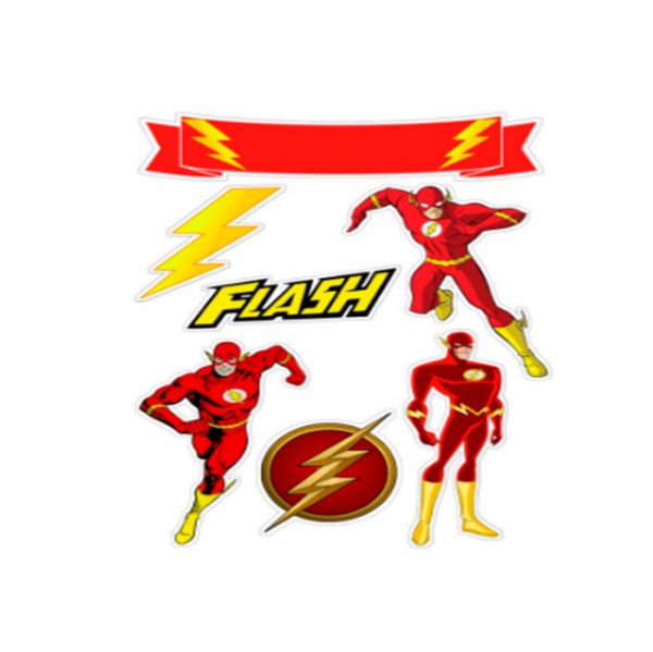 Topper Para Bolo Flash - Vivarte