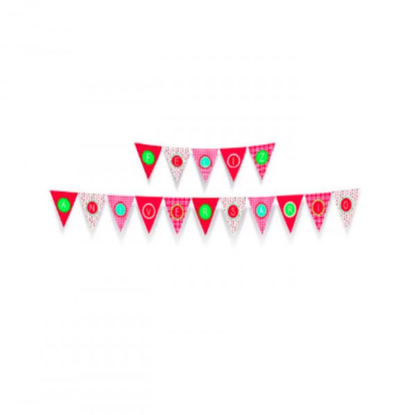 Faixa Feliz Aniversario Pic Nic (C/1Un) - Cromus