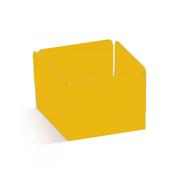 Forminha Reta Amarelo (C/50Un) - Cromus
