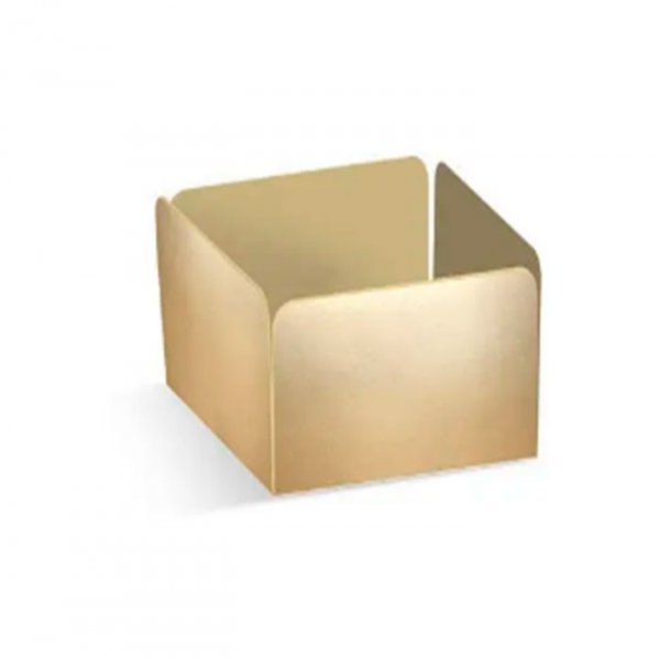 Forminha Reta Dourado (C/50Un) - Cromus