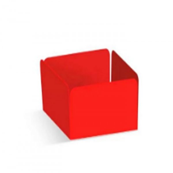 Forminha Reta Vermelho (C/50Un) - Cromus