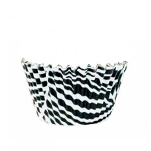 Forminha Cupcake Zebra (C/45Un) - Flip