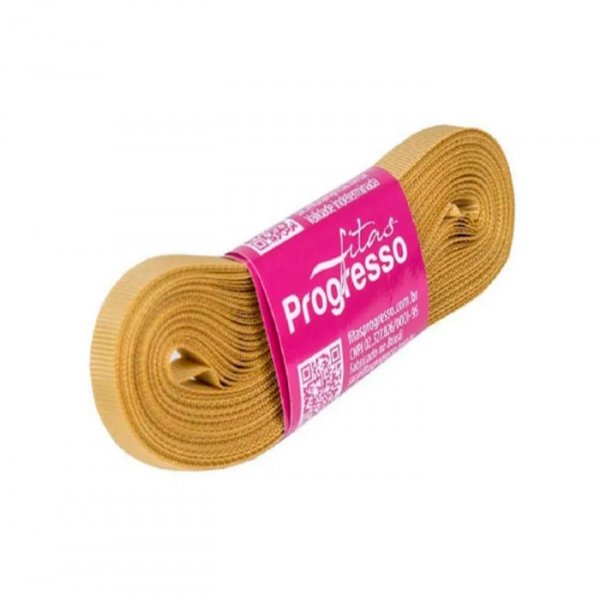 Fita Gorgurão Gp002 228 Ouro (10M) - Fitas Progresso