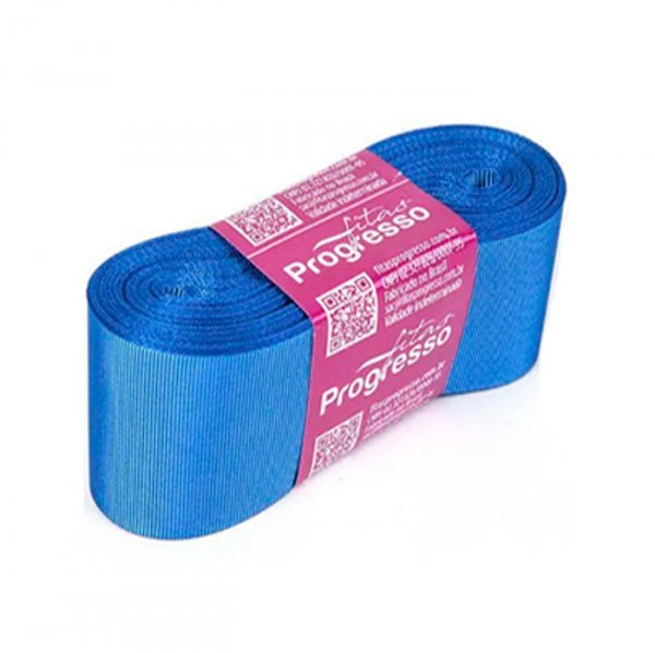 Fita Gorgurão Gp009 214 Azul Royal (10M) - Fitas Progresso