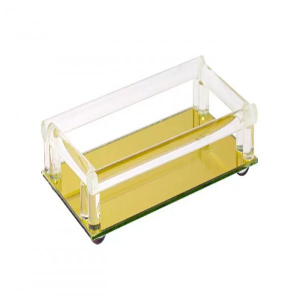 Bandeja De Acrilico Com Espelho - Lunne Import