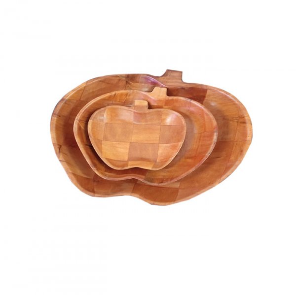 Bandeja Madeira Jogo Com 3Peças (Ref372/3) - Hoyle