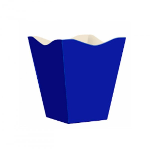 Cachepot Vintage Liso Mini Azul Escuro (10Un) - Regina