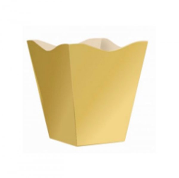 Cachepot Vintage Liso Pequeno Ouro (10Un) - Regina