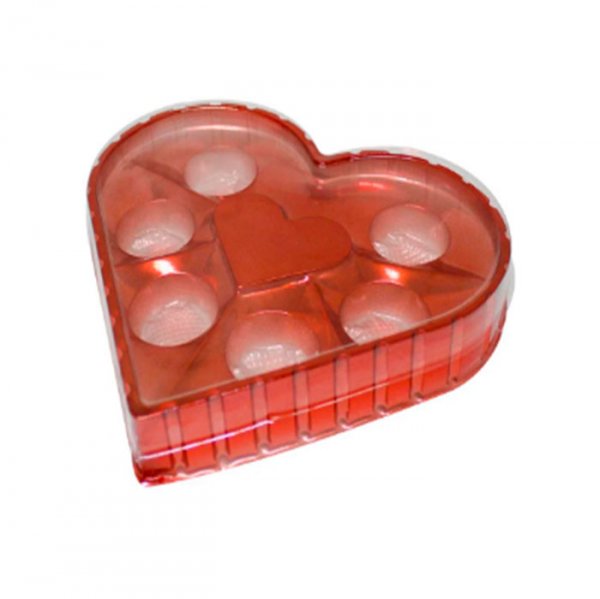 Candy Box Coração Rose Gold 6Cv (10Un) - Flip