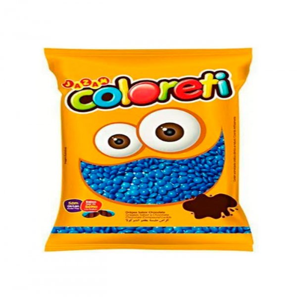 Pastilhas Confeitadas Coloreti Azul 250G - Jazam