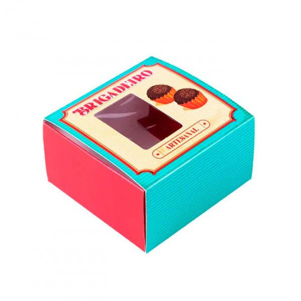 Embalagem Para 4 Brigadeiros (82X85X38) - Sulformas