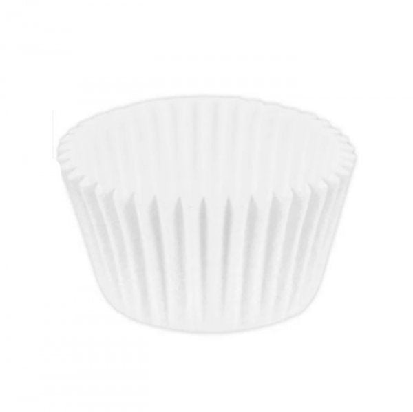 Forminha De Papel Para Doces N°5 Branca (100Un) - Mago