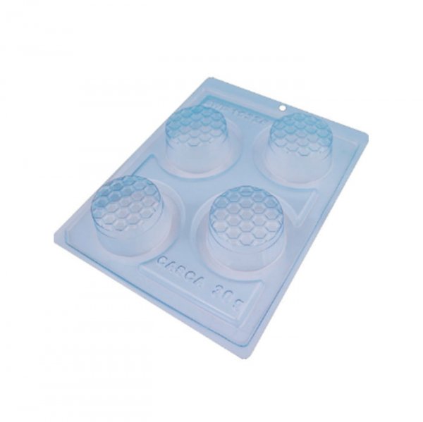 Forma Para Chocolate Pão De Mel Favo Pequeno (Cod10326) - Bwb