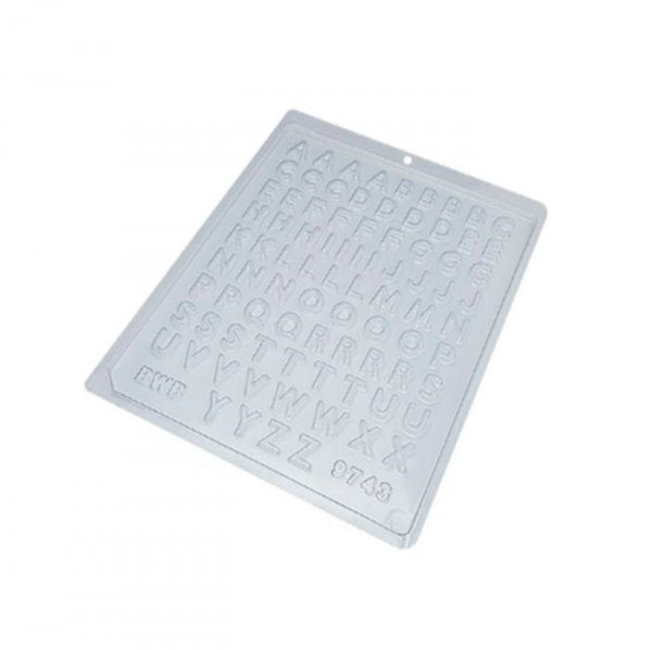 Forma Para Chocolate Mini Alfabeto (9743) - Bwb