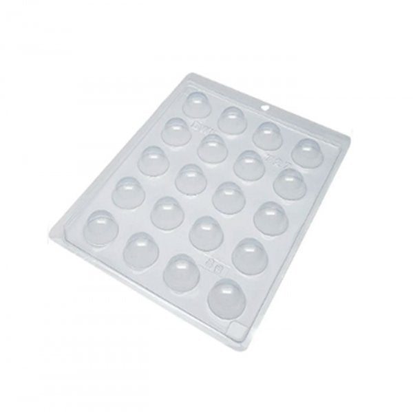 Forma Para Chocolate Bombom Liso Pequeno 8G (727) - Bwb