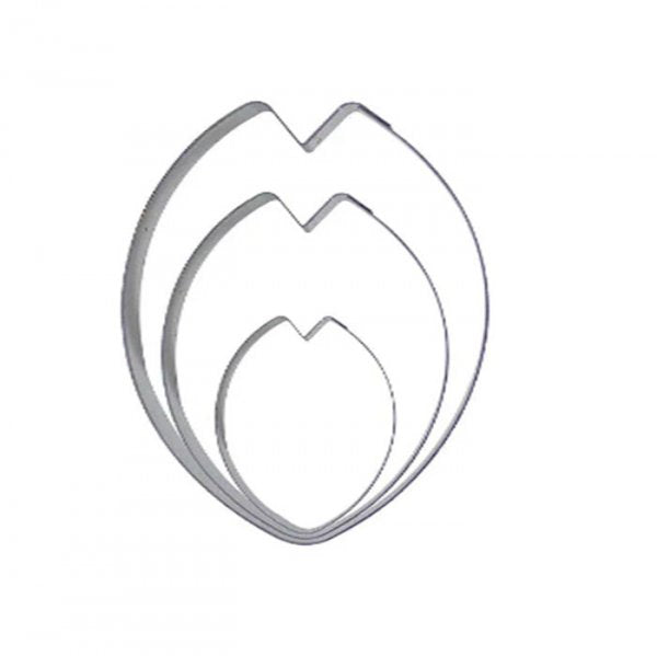 Cortador Kit Flor Tulipa Lisa (402) - R.R. Oliveira