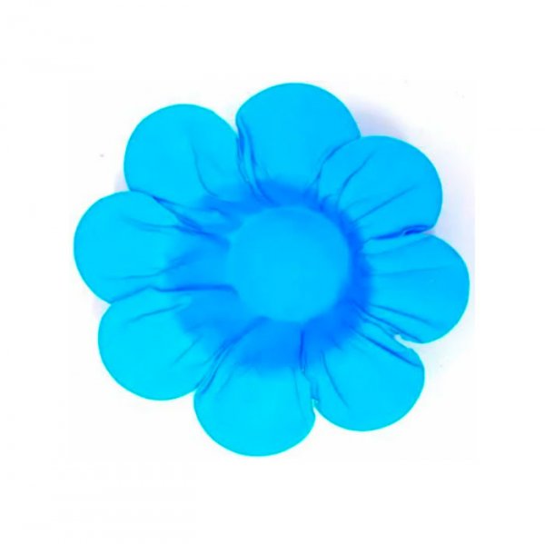 Forminha Margaridinha Azul Turqueza C/40Un - Formar Embalagens