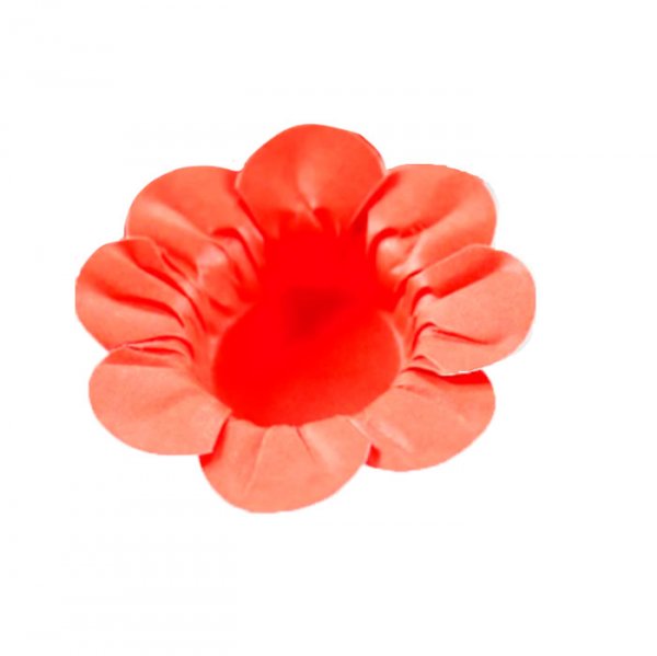 Forminha Margaridinha Vermelho C/40Un - Formar Embalagens