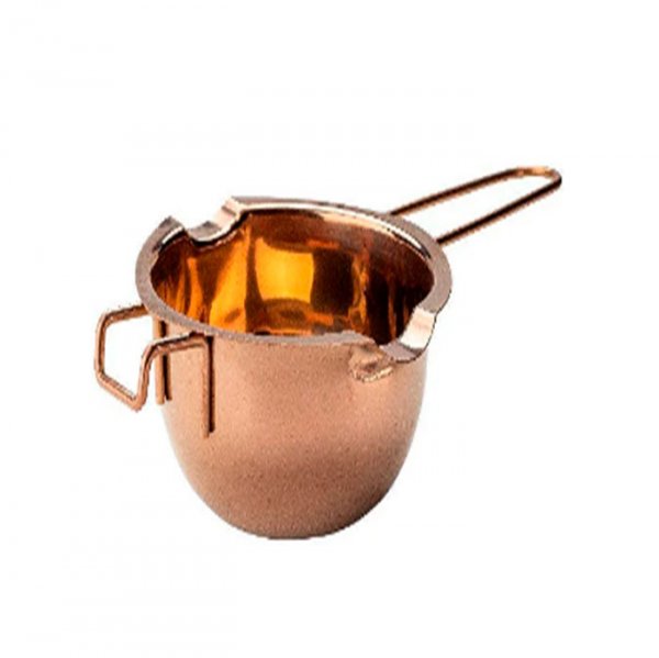 Acessório Para Banho Maria Aço Inox Rose Gold 400Ml - Cromus