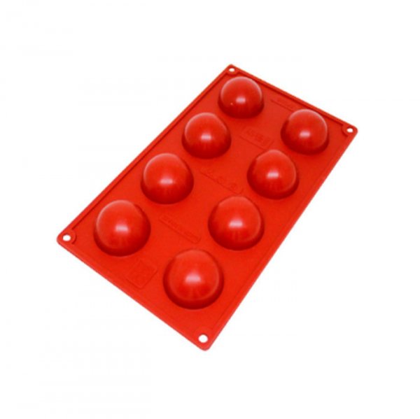 Forma De Silicone Semisfera 8 Cavidades (50Mm) - Cimapi